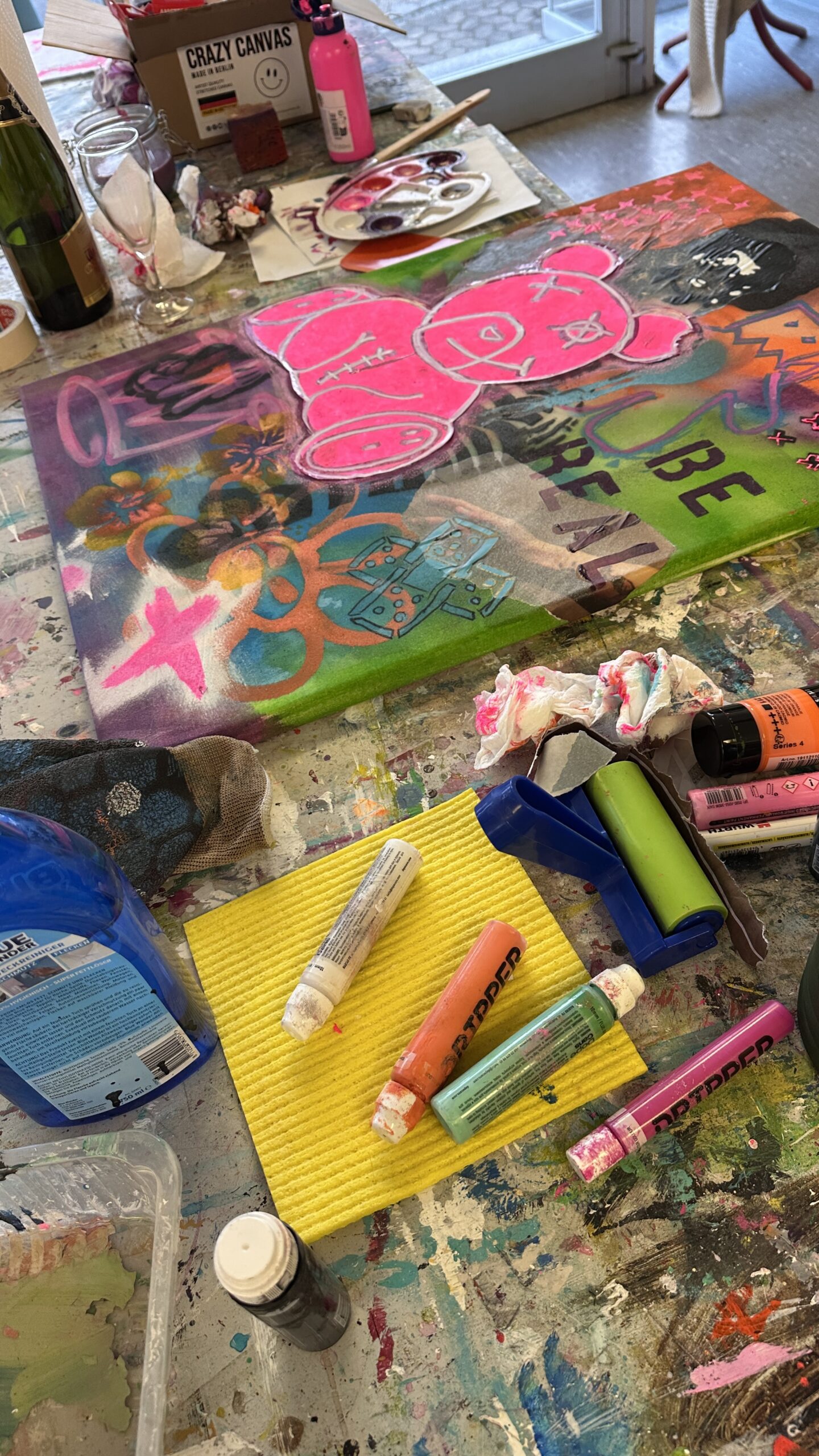 Happy colors - erschaffe drin eigenes Kunstwerk ganz ohne Kreativitätsdruck am 30.05.26 – Bild 7